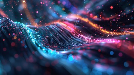 Colorful Waves of Light A Spectrum of Creativity for the Month of May Generative AI