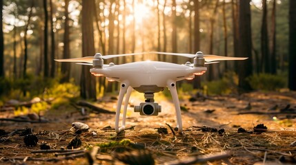 Drone Technology in Forest Exploration, Nature and Tech Harmony