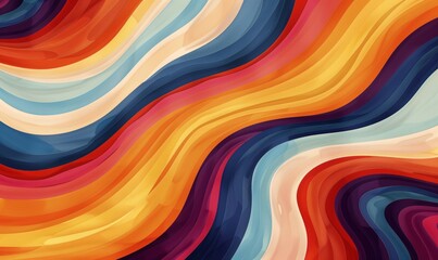 Colorful Wave of the Month A Vibrant Tribute to Pride Generative AI