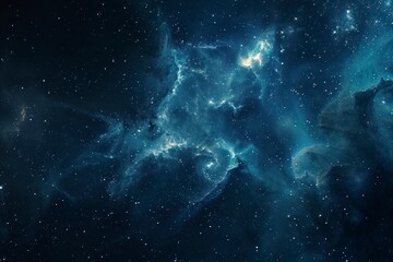 Fototapeta na wymiar Starfield - Elements of this Image Furnished by NASA - generative ai