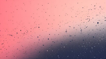 Obraz premium Blush and Berry Gradient Background with Black Microdots, Gradient, blush and berry, microdots