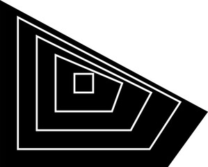 Square dynamic amorphous shapes. Design element geometric