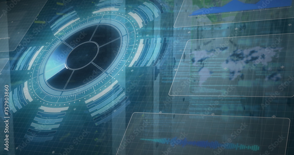 Poster image of data processing and 5g over computer wires