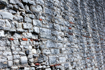 Roman stone wall