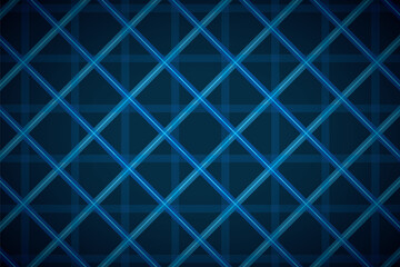 Minimal geometric background. Dynamic blue shapes composition with white lines. Abstract background modern hipster futuristic graphic. Vector abstract