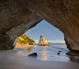 Fototapeten Cathedral Cove, Hahei, Coromadel Peninsula, Waikato, Nordinsel, Neuseeland © Rainer Mirau