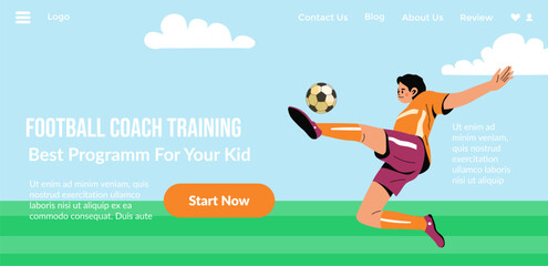 Football coach training, best program for your kid