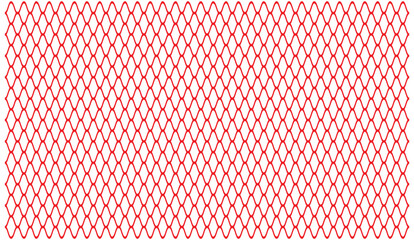 Mesh texture for fishing net. Seamless pattern for sportswear or football gates, volleyball net, basketball hoop, hockey, athletics. Abstract net background for sport. Vector mesh on white Background - obrazy, fototapety, plakaty