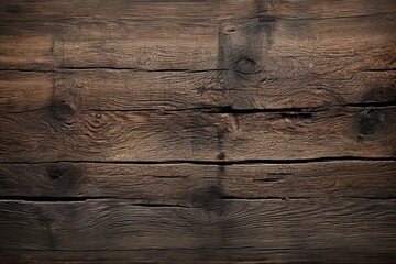 Fototapeta premium Dark old wood planks texture background