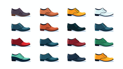Shoes icon vector illustration. flat vector 