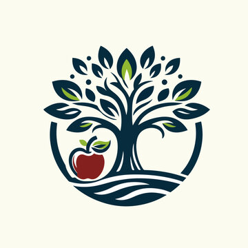 apple tree logotype