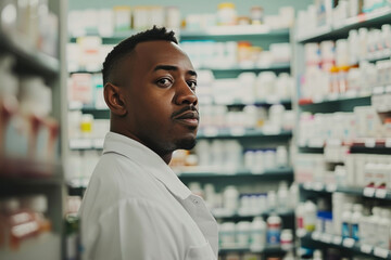 Fototapeta premium Accessible Healthcare: Pharmacy Frontline