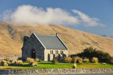Good Shephard Church, Kapelle, Lake Tekapo, Canterbury, Südinsel, Neuseeland