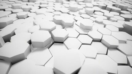  3d background made using hexagons
