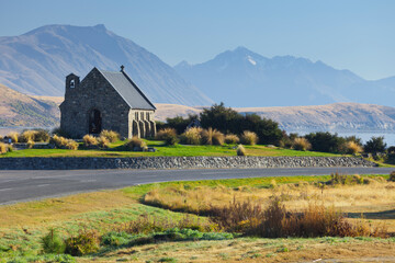 Good Shephard Church, Kapelle, Lake Tekapo, Canterbury, Südinsel, Neuseeland