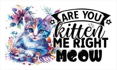 Cat MOM SVG Design Template