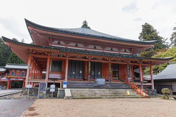 Fototapeta premium 日本 滋賀県大津市にある延暦寺の東塔の阿弥陀堂
