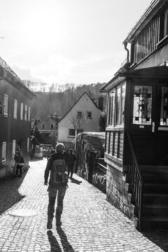 Schmilka in der Sächsischen Schweiz, Startpunkt für viele Wanderungen 3
