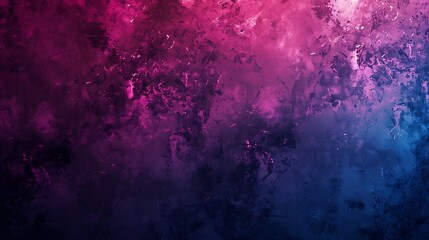 a dark abstract backdrop with a grainy purple-pink-blue color gradient to make it stand out  attractive look - obrazy, fototapety, plakaty