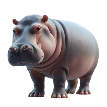Detailed Hippopotamus PNG: High-Resolution Graphic of the Magnificent Animal - Hippopotamus PNG Image, Hippopotamus Transparent Background, Hippopotamus PNG

