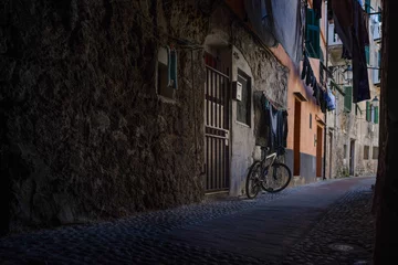Foto op Plexiglas narrow street in the old town © nikolas