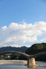 Cercles muraux Le pont Kintai 『 錦帯橋』山口県  岩国 横山  日本観光　Kintai Bridge 　
