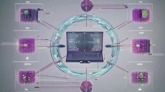 An illustrative video exhibiting the functionality of a quantum encryption system, which guarantees the security of communications by employing cryptography that is impervious to decryption.