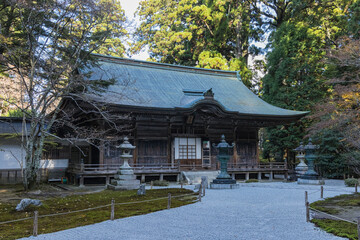 日本　滋賀県大津市にある延暦寺の西塔の浄土院