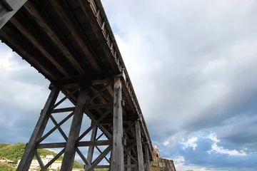 Afwasbaar Fotobehang Kintai Brug 『 錦帯橋』山口県  岩国 横山  日本観光　Kintai Bridge 　