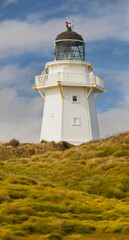 Fototapeta na wymiar Waipapa Leuchtturm, Catlins, Southland, Südinsel, Neuseeland