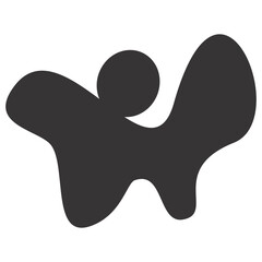 Contemporary Shapes Silhouette Blobs Symbol Visual illustration