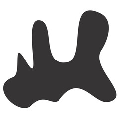 Contemporary Shapes Silhouette Blobs Symbol Visual illustration