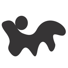 Contemporary Shapes Silhouette Blobs Symbol Visual illustration