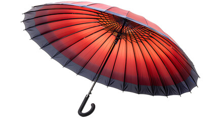 Red umbrella PNG. Umbrella isolated. Red umbrella for protection against rain PNG