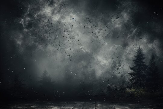Dark dust overlap affliction background. Easy to create dotted, scratch