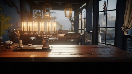 Fototapeta na wymiar 8K Realistic Lighting Unreal Engine
