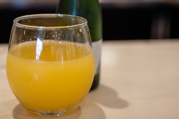 Short Glass Mimosa
