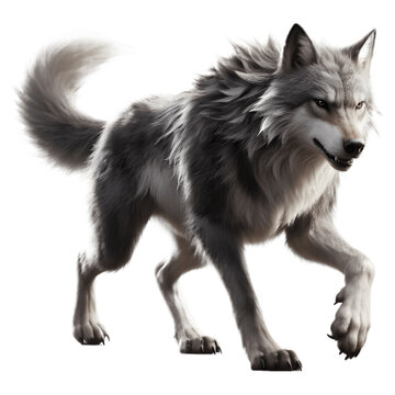 Noble Wolf PNG: Regal Image of Magnificent Hunter - Wolf Transparent Background - Wolf PNG Image, Wolf PNG
