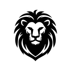 Lion head logo mascot