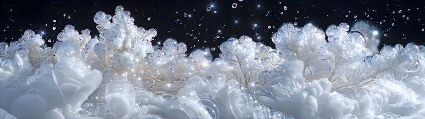 abstract bubbles & froth - obrazy, fototapety, plakaty