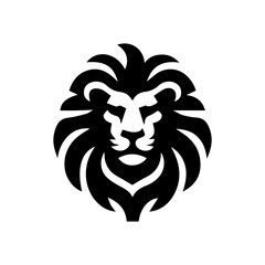 Wild Lion Vector Icon Logo Design Mascot Icon Template
