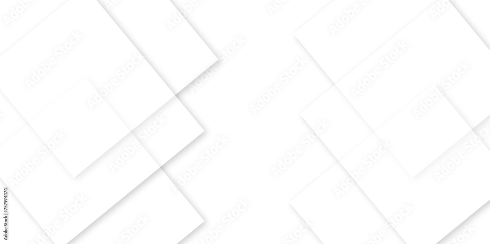 Poster abstract modern white and gray pattern geometric luxury gradient line background random square shape