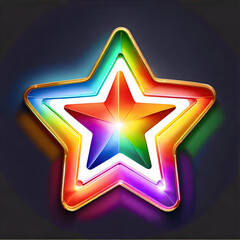 Radiant Rainbow Star: Illuminating Diversity and Creativity(Generative AI)