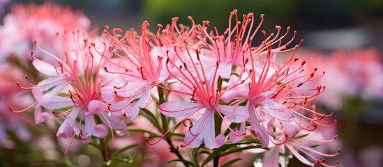 Fototapeta premium Vibrant Blossoms Showcase Nature's Beauty in a Colorful Floral Arrangement Close-Up