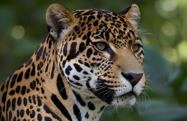 Wildlife animals and their amazing beauty, Jaguar in nature.