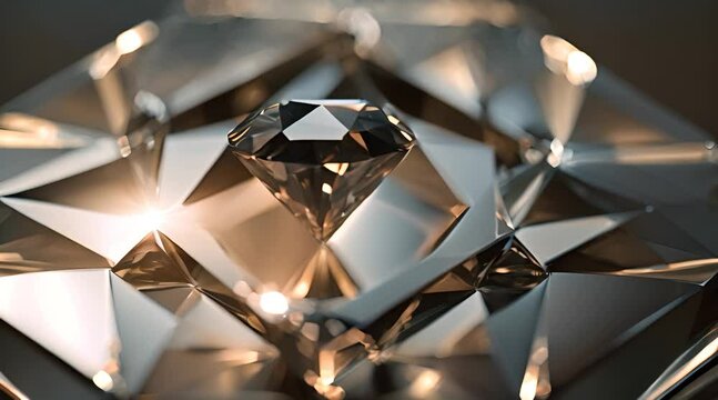 Luxury diamond video background