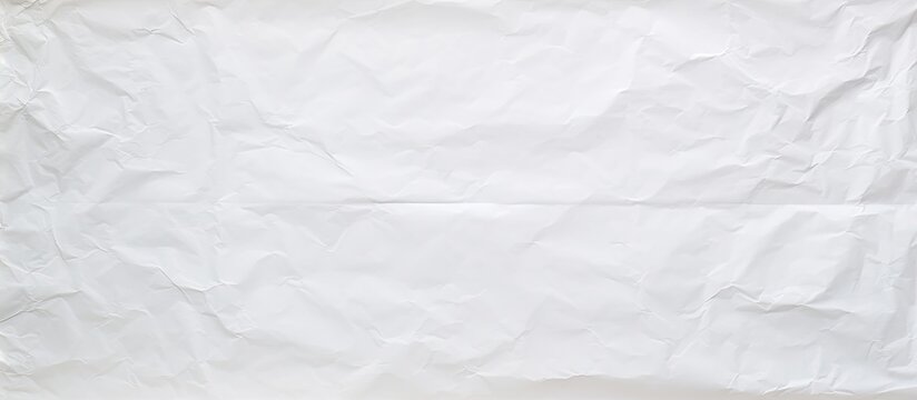 Blank White Paper Sheet for Creative Writing and Artistic Expression