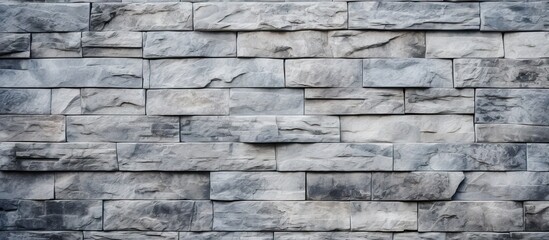 Majestic Gray Stone Wall Texture Background with Intricate Patterns