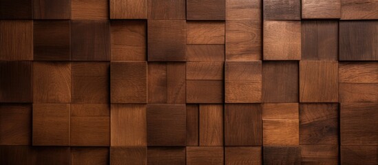 Aesthetic Harmony: Various Wood Types Form a Captivating Wall Display of Natural Textures and Tones