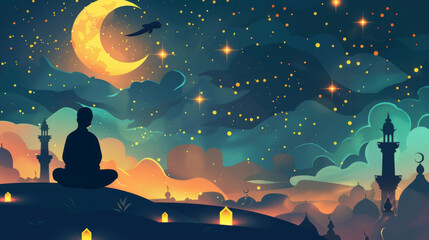 Background for Ramadan and religious occasions